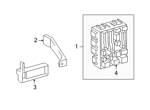2013 Scion xD Electrical Components Diagram