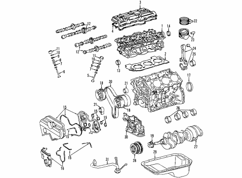 2003 Toyota Tacoma Engine Diagram 3 - Thumbnail