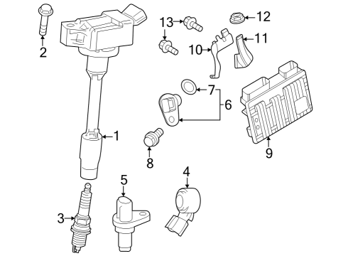 2024 Toyota Prius Prime Ignition System Diagram