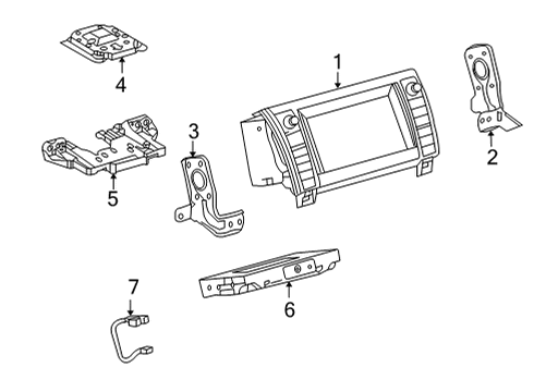 2020 Toyota Sequoia Navigation System Diagram