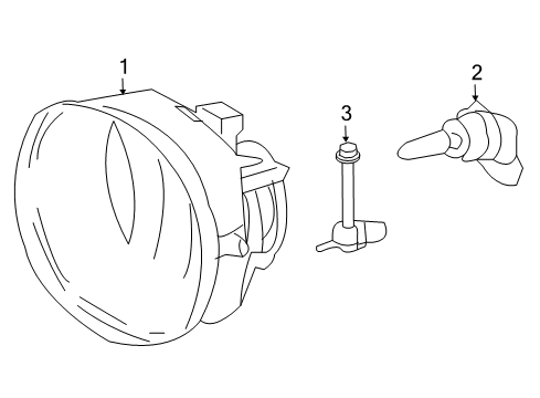 2007 Toyota 4Runner Fog Lamps Diagram