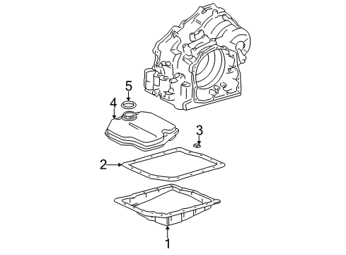 2006 Toyota Camry Automatic Transmission Diagram