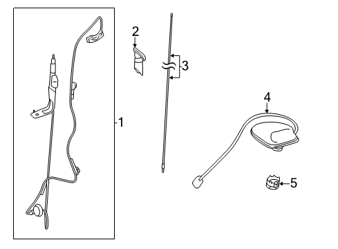 2010 Toyota Tundra Antenna & Radio Diagram