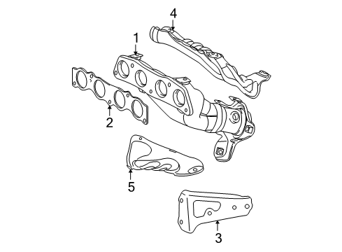 2011 Toyota Corolla Exhaust Manifold Diagram