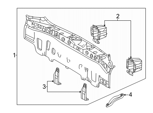2025 Toyota Crown Signia Rear Body Diagram