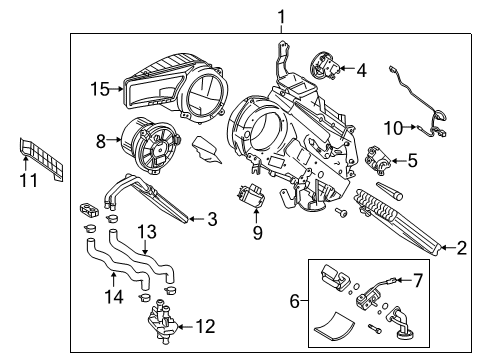 2021 Toyota Sequoia Auxiliary Heater & A/C Diagram 2 - Thumbnail