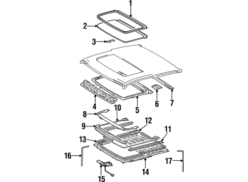 1987 Toyota Corolla Sliding Roof Diagram