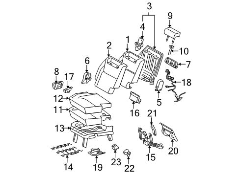 2007 Toyota Sienna Power Seats Diagram 4 - Thumbnail