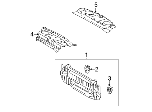 2006 Toyota Solara Rear Body Diagram 2 - Thumbnail