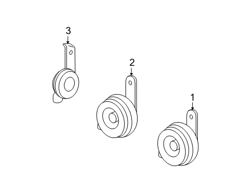 2011 Toyota Highlander Horn Diagram 2 - Thumbnail