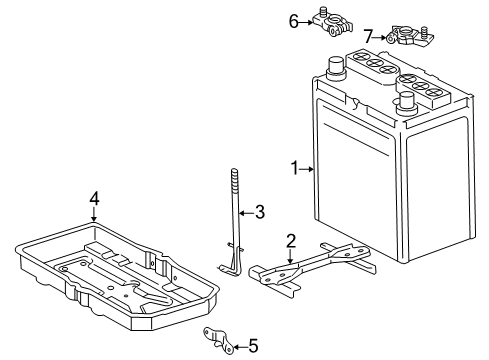 2000 Toyota RAV4 Battery Diagram