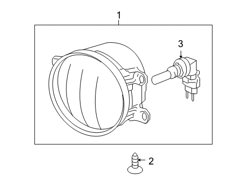 2011 Toyota Matrix Fog Lamps Diagram