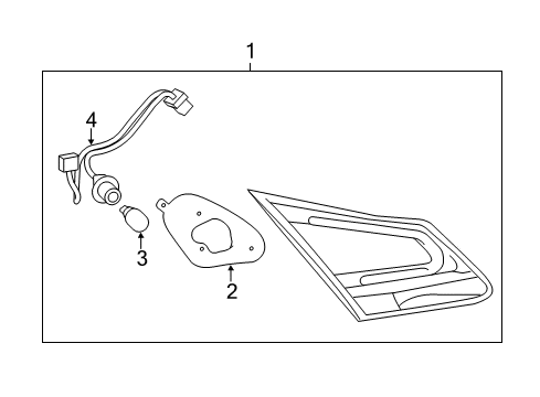 2011 Toyota Avalon Backup Lamps Diagram