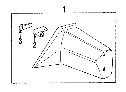 1986 Toyota Camry Mirrors Diagram
