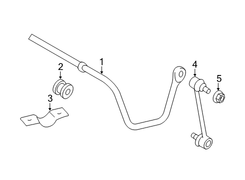2013 Toyota Camry Stabilizer Bar & Components Diagram 7 - Thumbnail