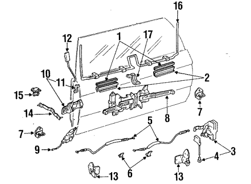 1990 Toyota 4Runner Hardware Diagram