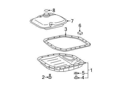2011 Toyota Yaris Automatic Transmission Diagram