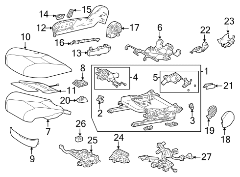 2024 Toyota Crown Power Seats Diagram 3 - Thumbnail