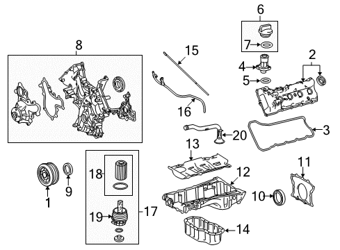 2012 Toyota Tundra Engine Parts Diagram 3 - Thumbnail