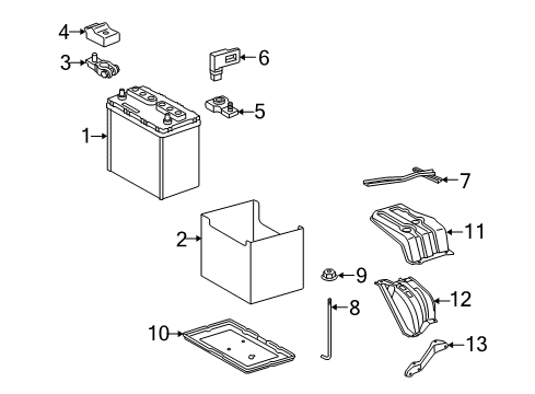 2015 Toyota RAV4 Battery Diagram