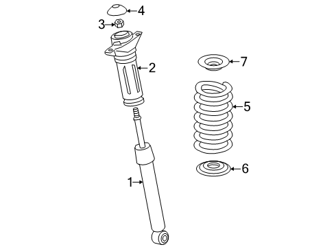 2025 Toyota Crown Signia Struts & Components Diagram 2 - Thumbnail
