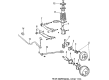 Toyota Camry Suspension Strut Rod Diagram - 48780-32020
