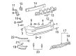 Toyota Matrix Bumper Cover Diagram - 52159-02967