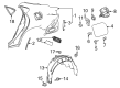 Toyota Camry Fuel Door Diagram - 77350-AQ010