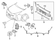 Toyota Prius Parking Assist Sensor Diagram - 89341-48040-C3