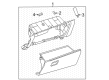 Toyota Sienna Glove Box Diagram - 55303-08011-C0