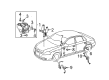 Toyota Avalon ABS Control Module Diagram - 44050-07100