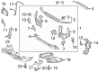 Toyota Tacoma Air Deflector Diagram - 53294-04010