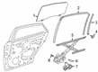 Toyota Avalon Window Run Diagram - 68152-07020