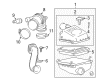 Scion tC Air Filter Box Diagram - 17705-36041