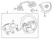 Toyota 4Runner Steering Wheel Diagram - 45100-35530-C0