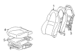 Toyota MR2 Spyder Seat Covers Diagram - 71073-17370-B0
