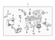 Toyota Corolla Heater Core Diagram - 87107-02100