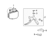 Toyota Matrix Yaw Sensor Diagram - 89180-12090