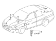Toyota Key Fob Diagram - 89742-42120