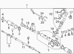 Toyota Camry Power Steering Control Valve Diagram - 44210-33140