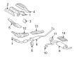 Toyota Matrix Exhaust Pipe Diagram - 17410-0D151