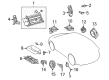 Toyota Car Speakers Diagram - 86160-AA440