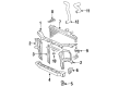 Toyota Tercel Radiator Support Diagram - 16505-11130