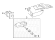 Toyota Tacoma TPMS Sensor Diagram - 42607-04020