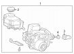Toyota Crown Brake Booster Diagram - 47050-30320