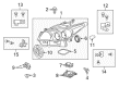 Toyota Prius Plug-In Lighting Control Module Diagram - 81107-47380