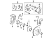 Toyota Brake Pads Diagram - 04465-06100