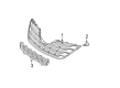 Toyota Camry Grille Diagram - 53101-06070-B0