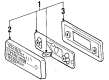 Toyota Corolla Side Marker Light Diagram - 81760-19155