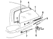 Toyota Camry Wiper Arm Diagram - 85241-06010